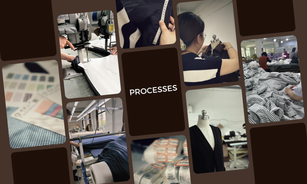 Custom women’s clothing production